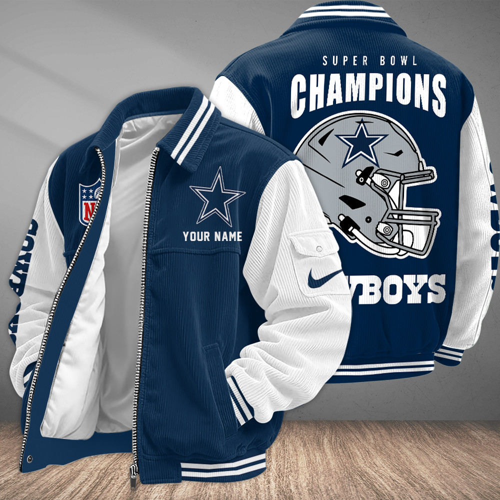 Dallas Cowboys Touchdown Classic Varsity Jacket PHP4EF