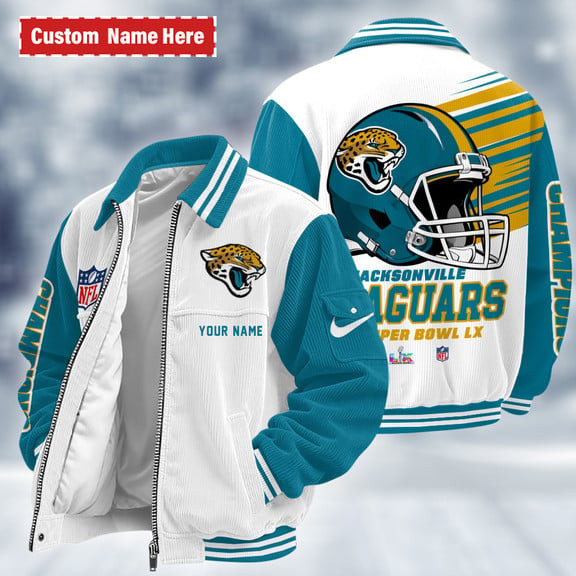 Jacksonville Jaguars Touchdown Classic Varsity Jacket PXU4WA