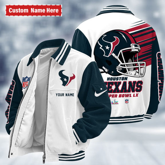 Houston Texans Touchdown Classic Varsity Jacket P76WKJ