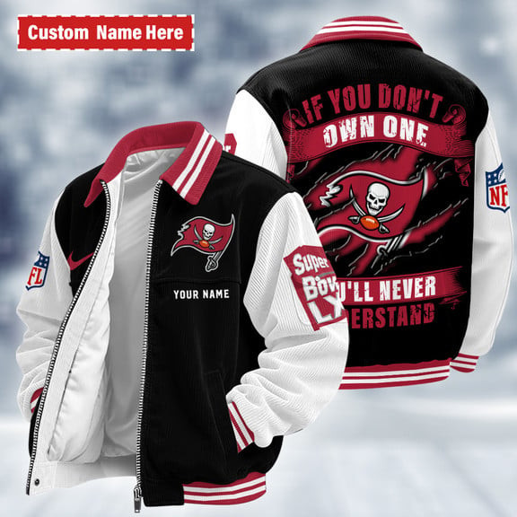 Tampa Bay Buccaneers Touchdown Classic Varsity Jacket PJ7CFH
