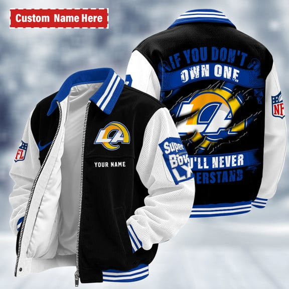 Los Angeles Rams Touchdown Classic Varsity Jacket PPFY6Y