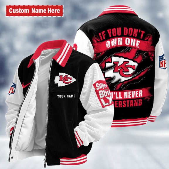 Kansas City Chiefs Touchdown Classic Varsity Jacket PUEVQG