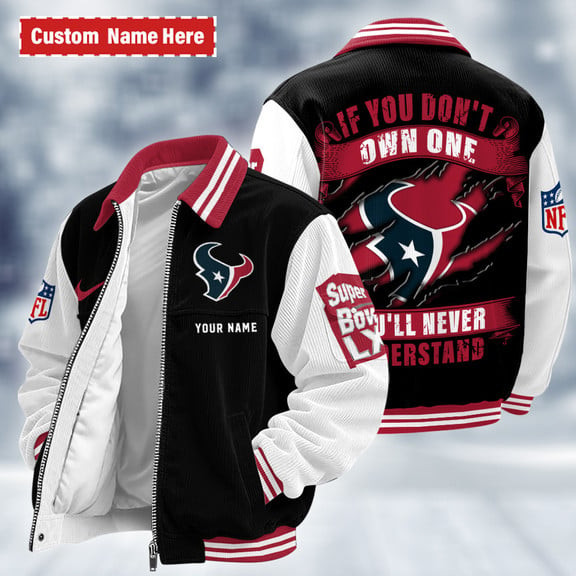 Houston Texans Touchdown Classic Varsity Jacket PTRGDR