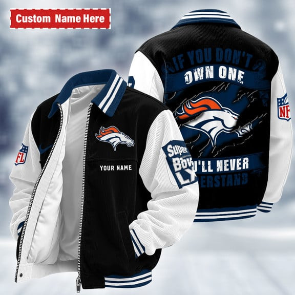 Denver Broncos Touchdown Classic Varsity Jacket PZZCFH