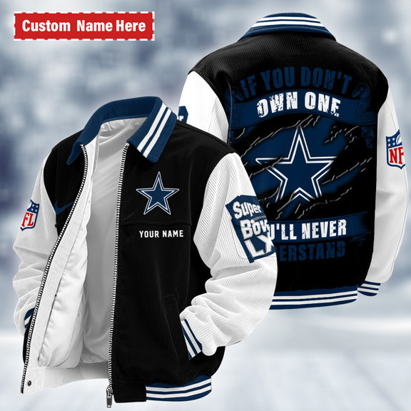 Dallas Cowboys Touchdown Classic Varsity Jacket PBR7S9