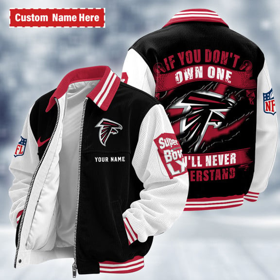 Atlanta Falcons Touchdown Classic Varsity Jacket PV76LY