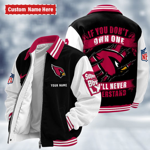 Arizona Cardinals Touchdown Classic Varsity Jacket PL7C7V