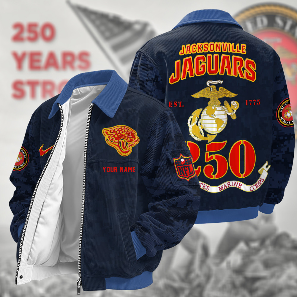 Jacksonville Jaguars US 250th Anniversary Touchdown Classic Varsity Jacket PQMZP8