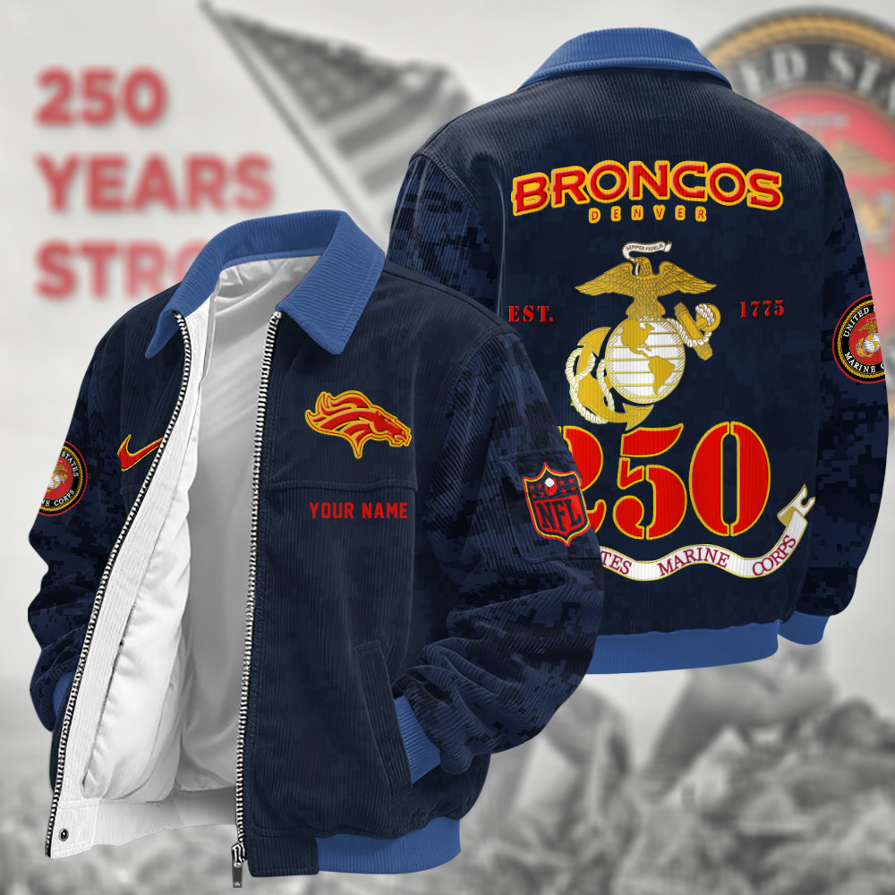 Denver Broncos US 250th Anniversary Touchdown Classic Varsity Jacket P32EQZ