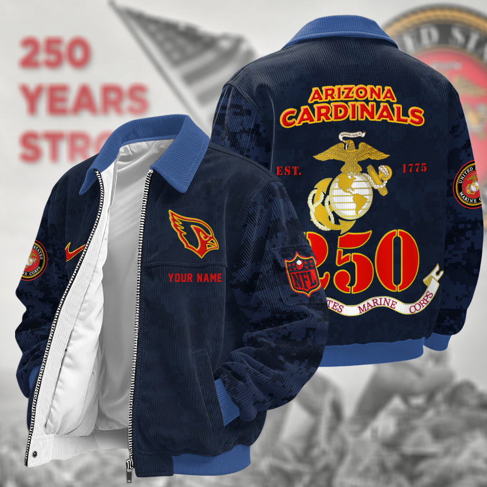 Arizona Cardinals US 250th Anniversary Touchdown Classic Varsity Jacket P53NB9