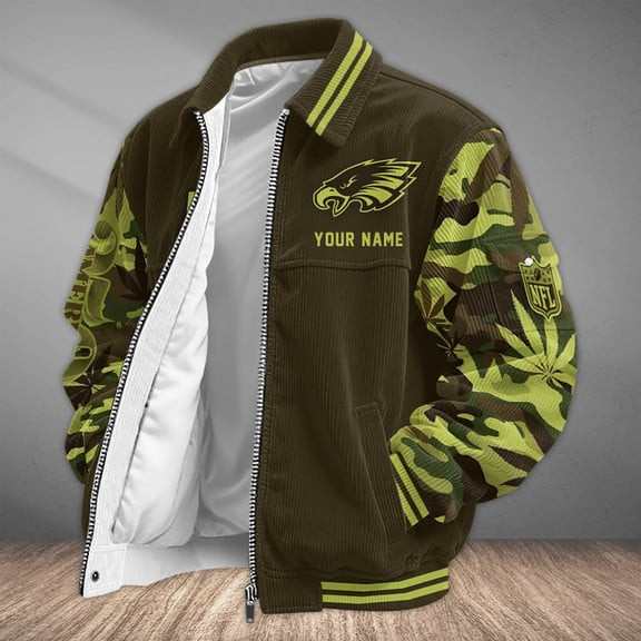 Philadelphia Eagles US 250th Anniversary Touchdown Classic Varsity Jacket PAUQ78