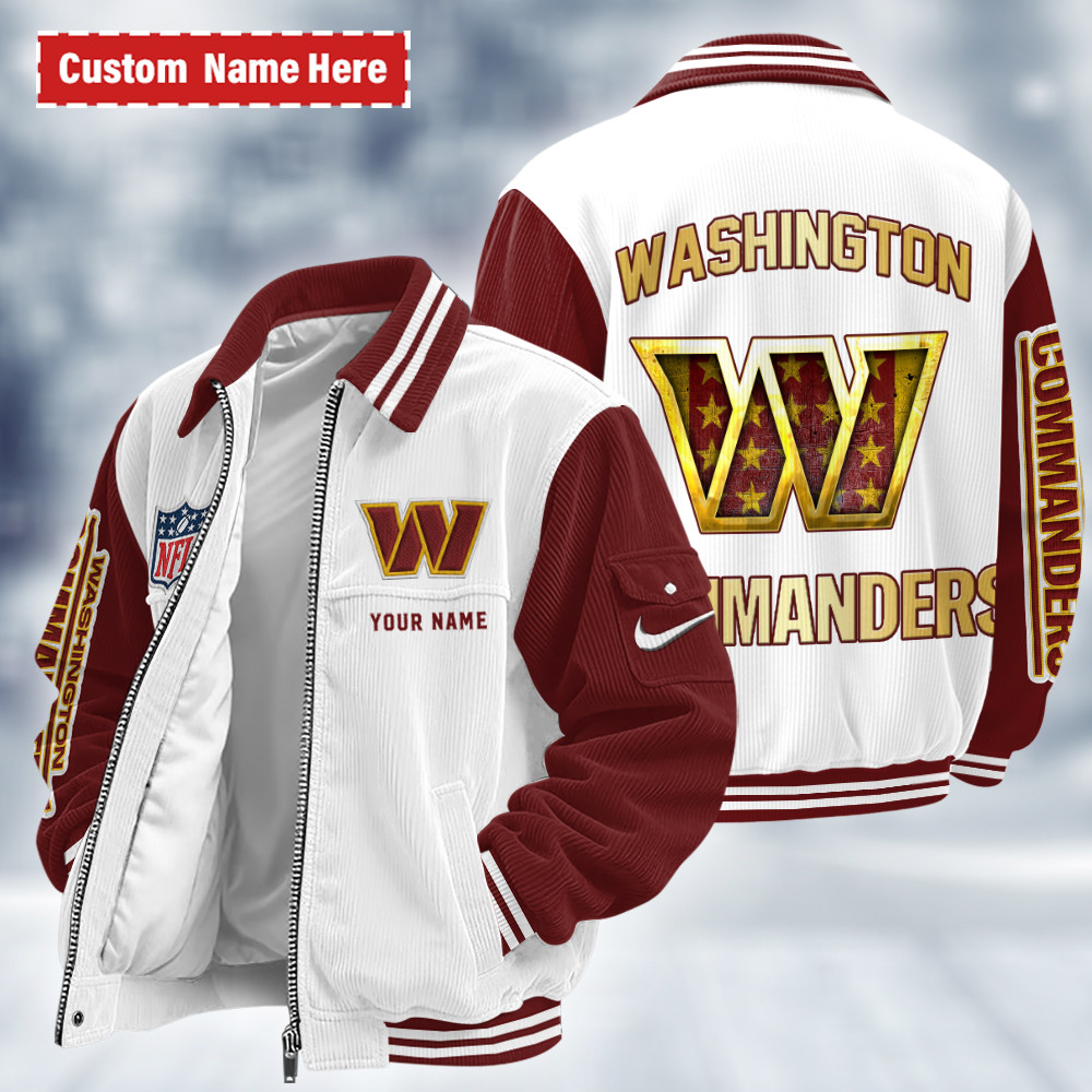 Washington Commanders Touchdown Classic Varsity Jacket PCUCAX