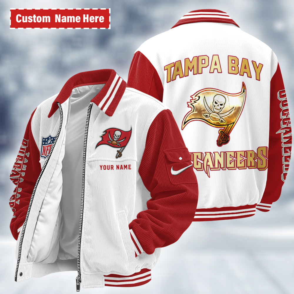 Tampa Bay Buccaneers Touchdown Classic Varsity Jacket PKY6PW