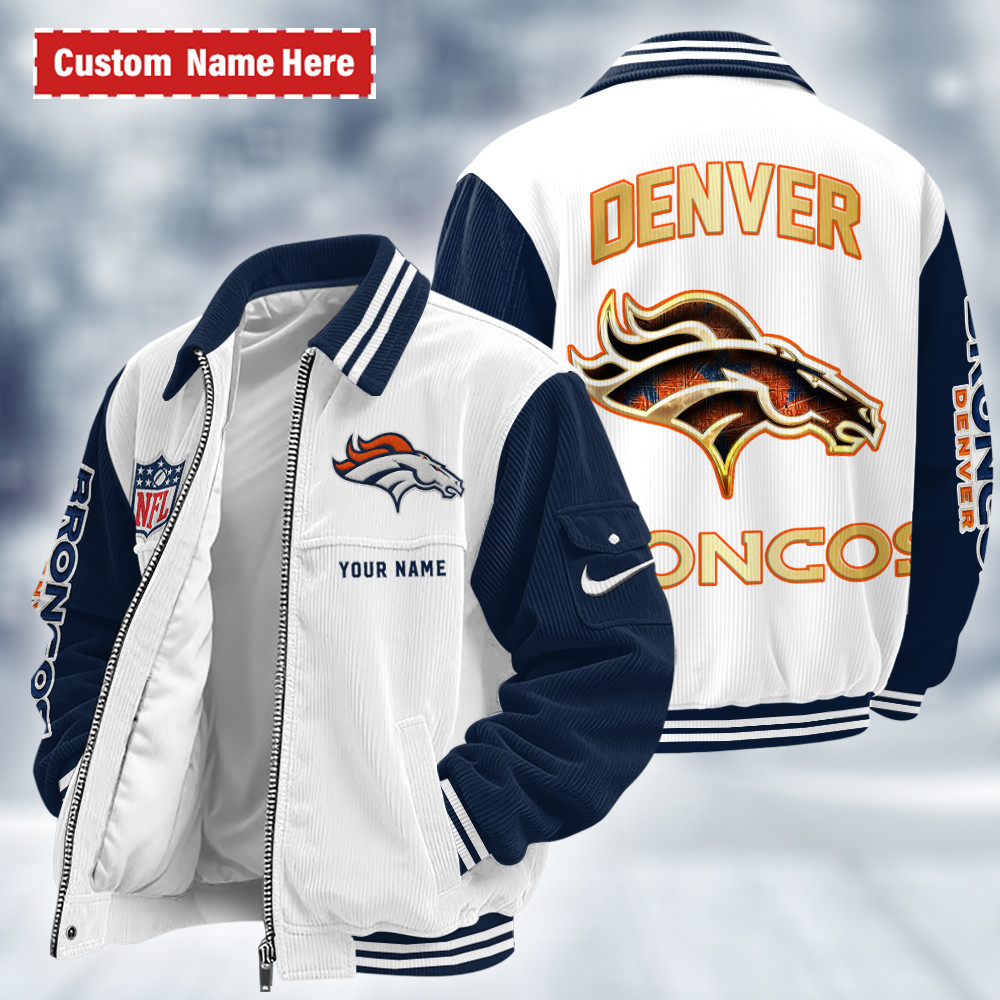 Denver Broncos Touchdown Classic Varsity Jacket PR3R3Y