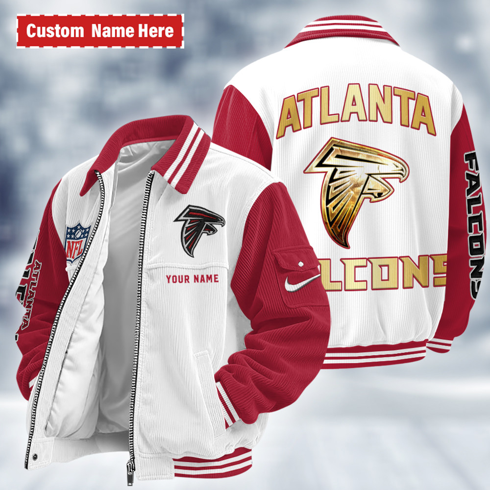 Atlanta Falcons Touchdown Classic Varsity Jacket PAGK4N