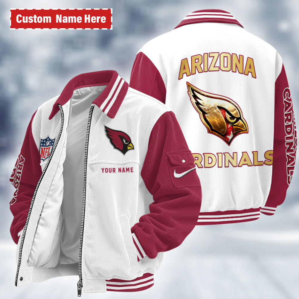 Arizona Cardinals Touchdown Classic Varsity Jacket P53FVJ