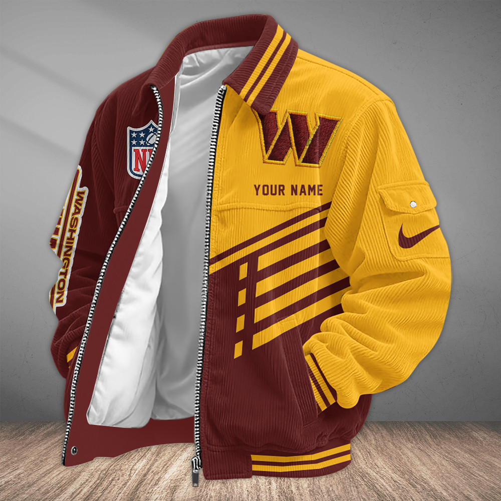 Washington Commanders Touchdown Classic Varsity Jacket P56ULK