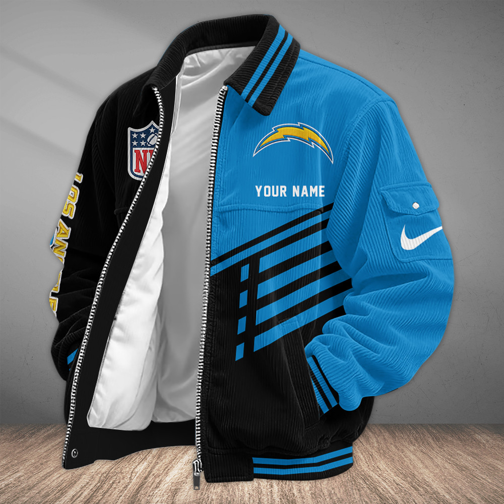 Los Angeles Chargers Touchdown Classic Varsity Jacket PHE3C6