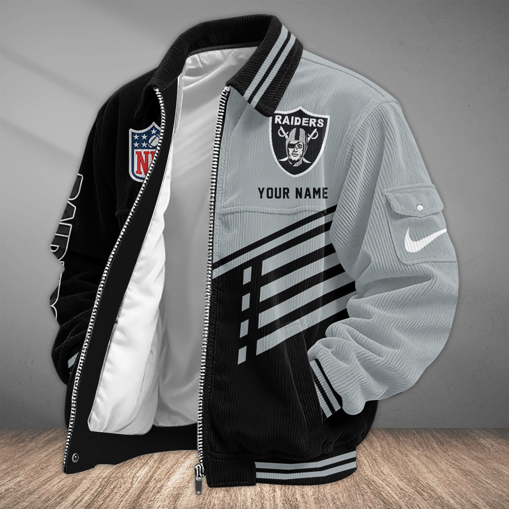 Las Vegas Raiders Touchdown Classic Varsity Jacket PSPMEB