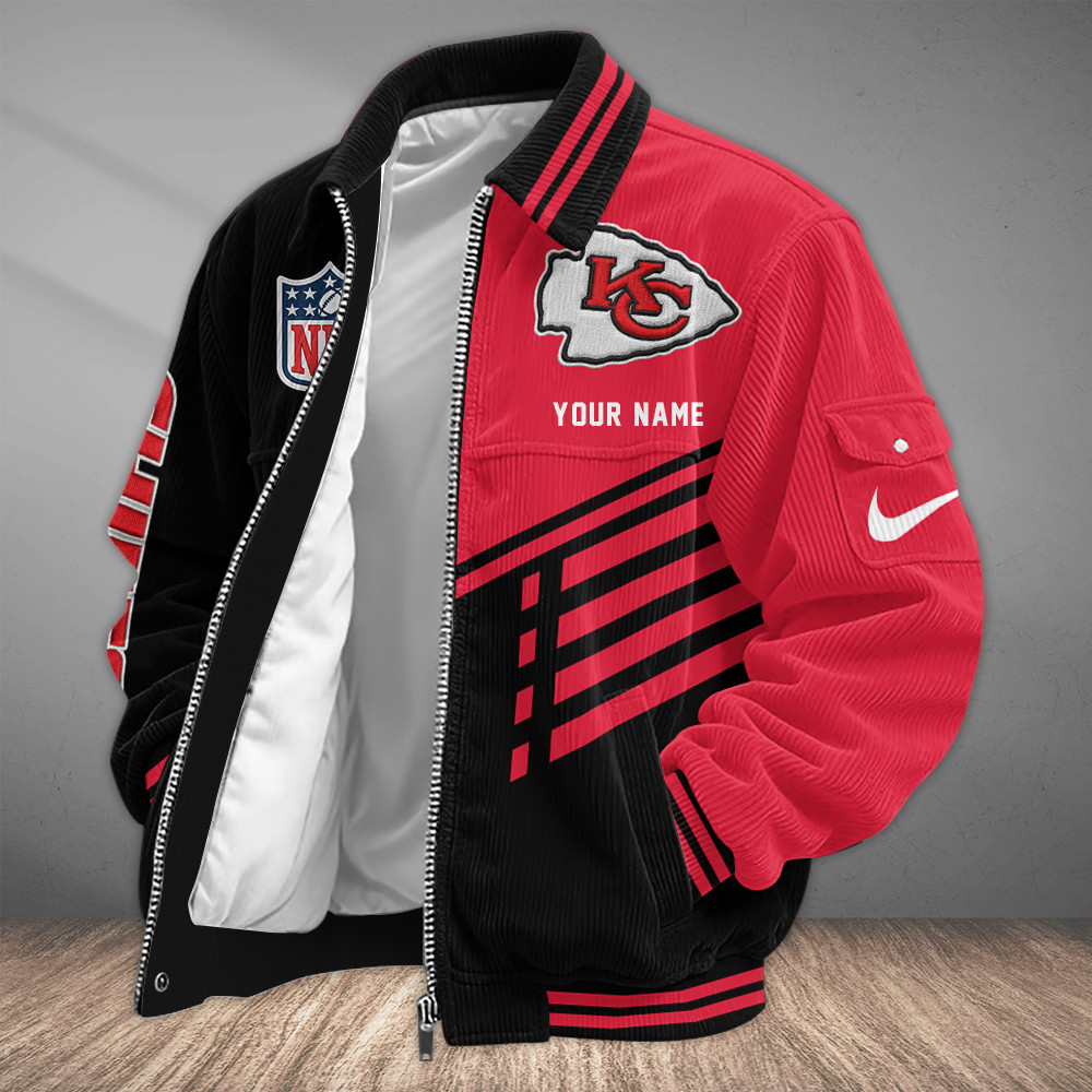 Kansas City Chiefs Touchdown Classic Varsity Jacket PEYT3J