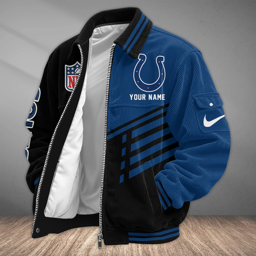 Indianapolis Colts Touchdown Classic Varsity Jacket P3BBJ9