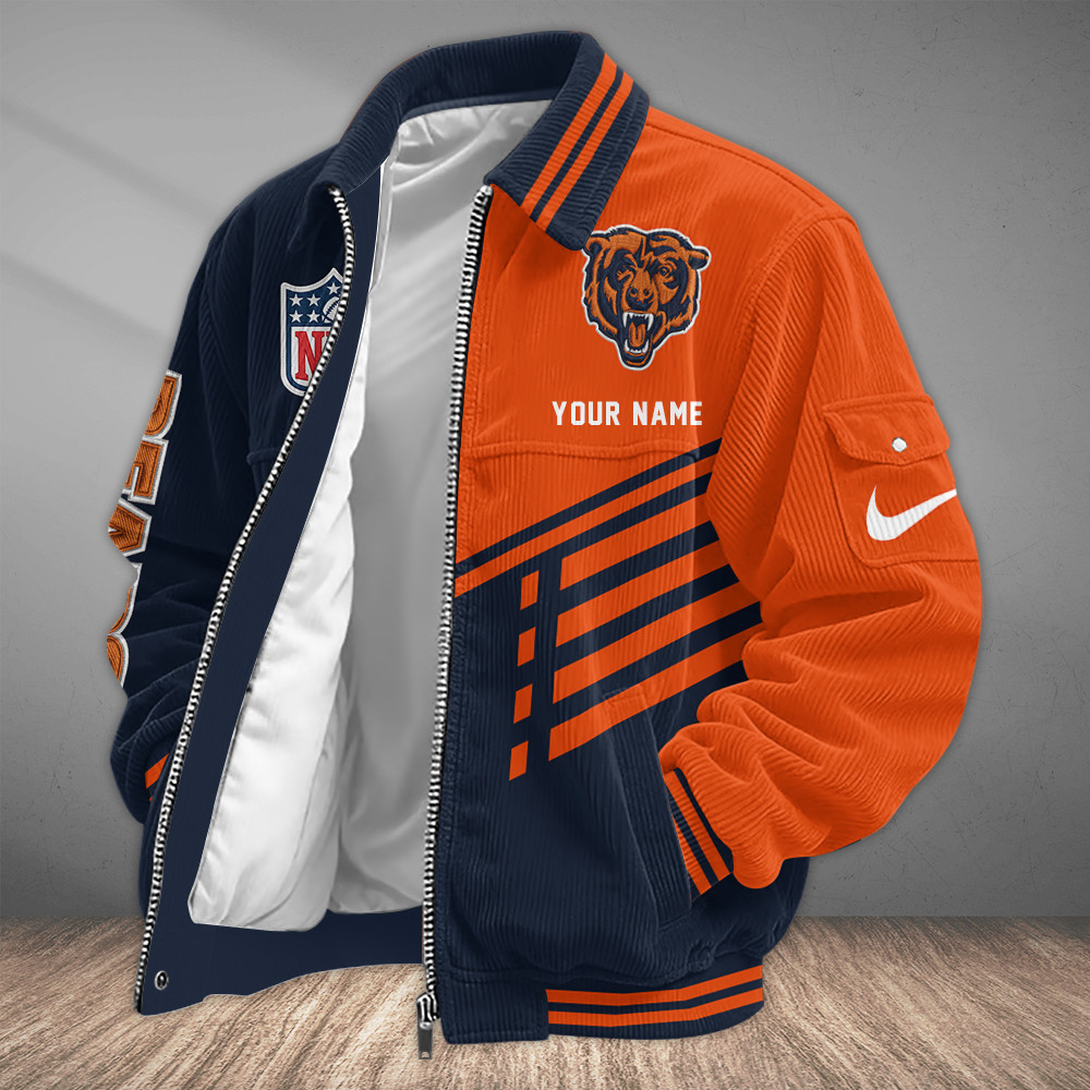 Chicago Bears Touchdown Classic Varsity Jacket PL52CS