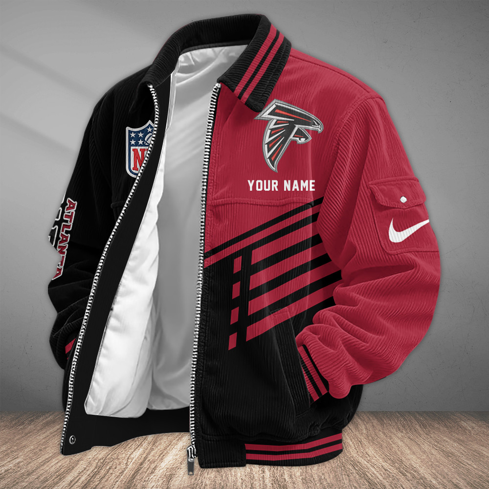 Atlanta Falcons Touchdown Classic Varsity Jacket PF7Y8K