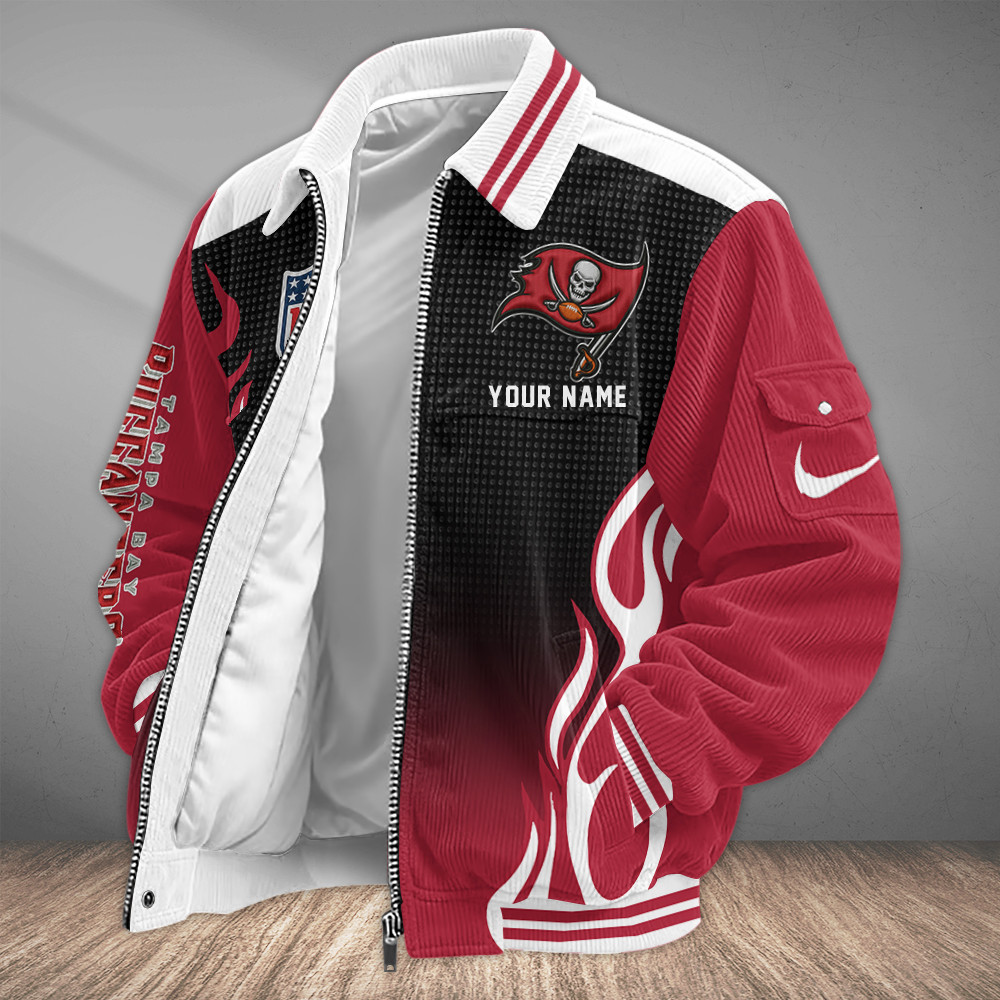 Tampa Bay Buccaneers Touchdown Classic Varsity Jacket PZ5NYH