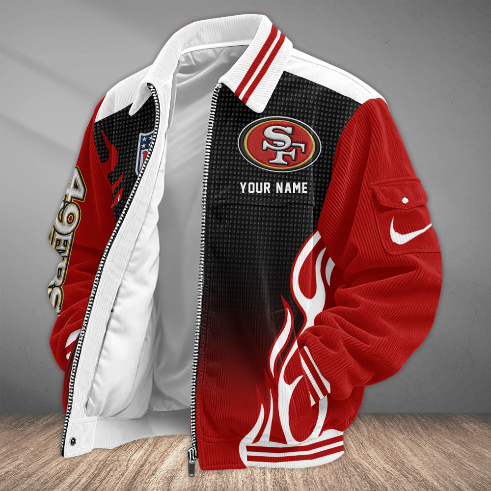 San Francisco 49ers Touchdown Classic Varsity Jacket PSSDYB