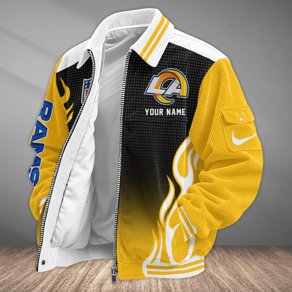 Los Angeles Rams Touchdown Classic Varsity Jacket PSYQRM