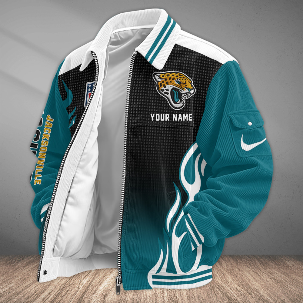 Jacksonville Jaguars Touchdown Classic Varsity Jacket PMNFHU