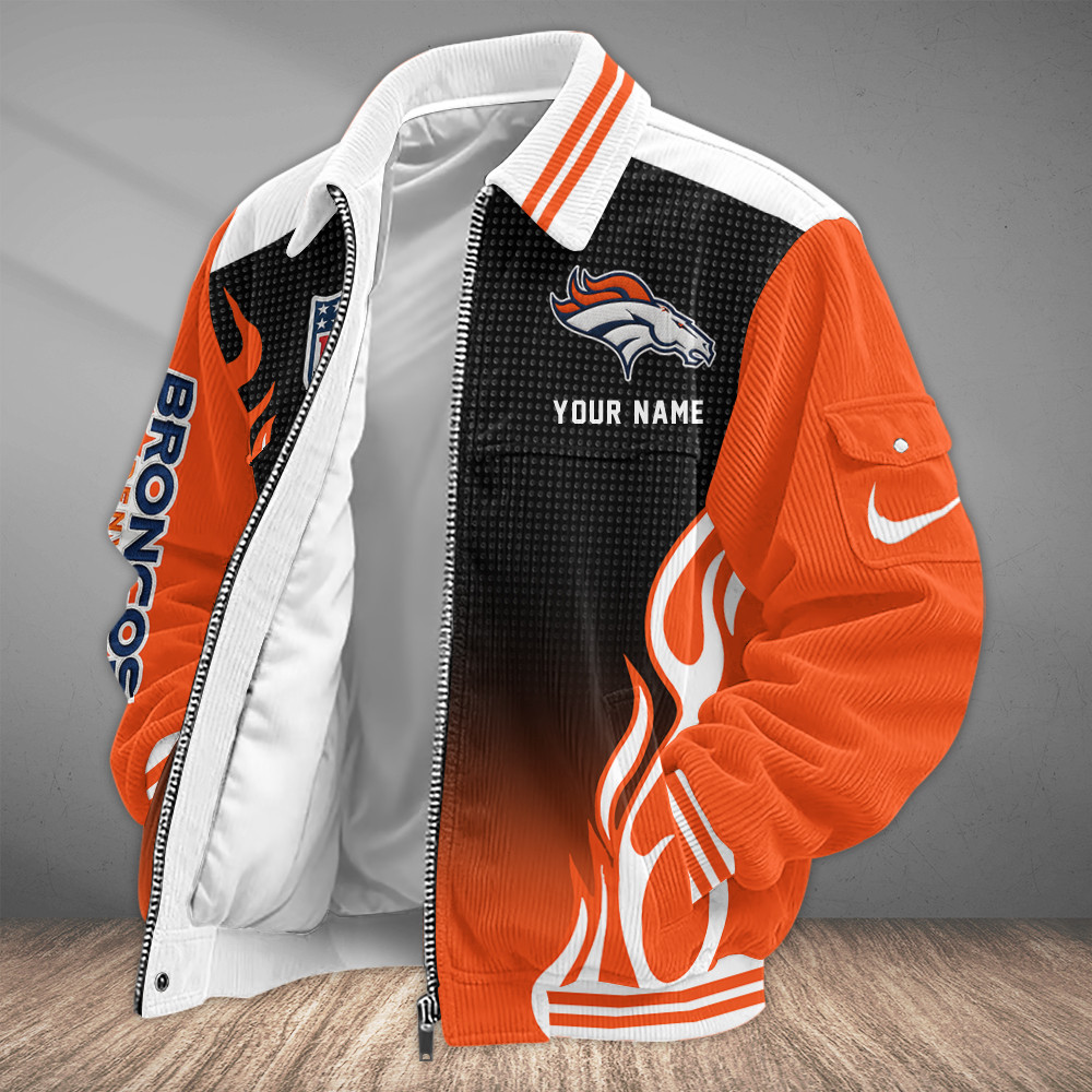 Denver Broncos Touchdown Classic Varsity Jacket PTNHNX