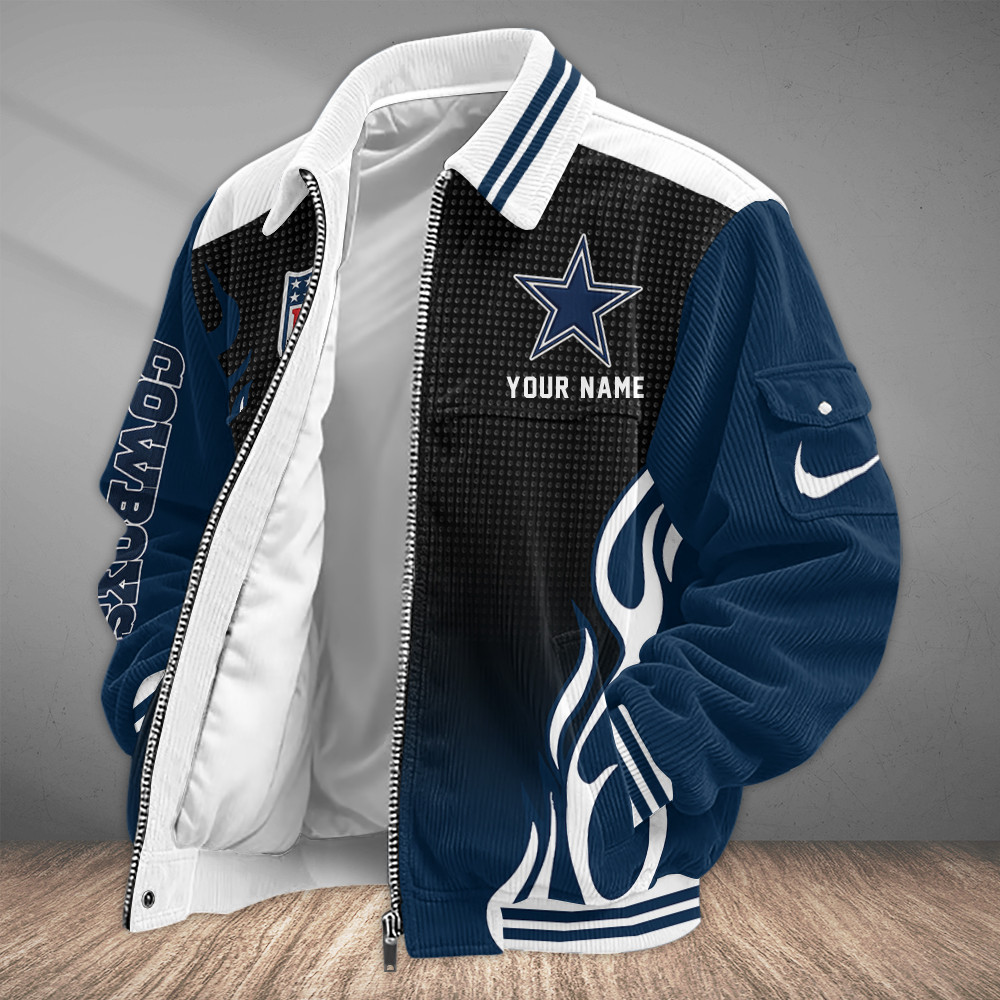 Dallas Cowboys Touchdown Classic Varsity Jacket PJ2V3B