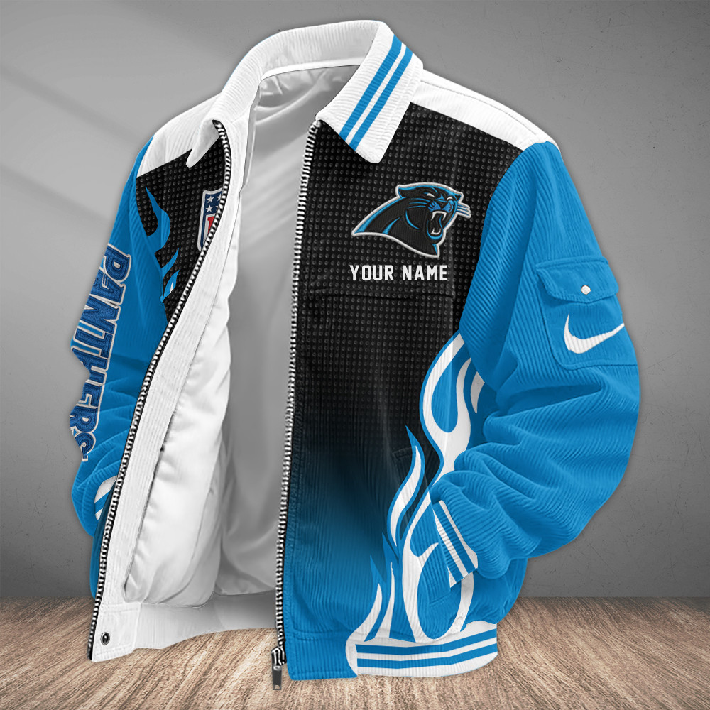 Carolina Panthers Touchdown Classic Varsity Jacket PGJTD8