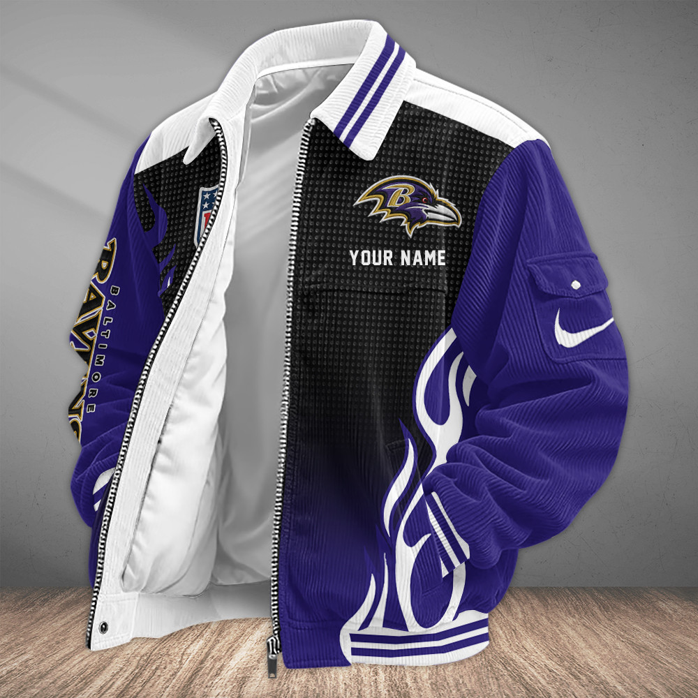 Baltimore Ravens Touchdown Classic Varsity Jacket P5AVVE