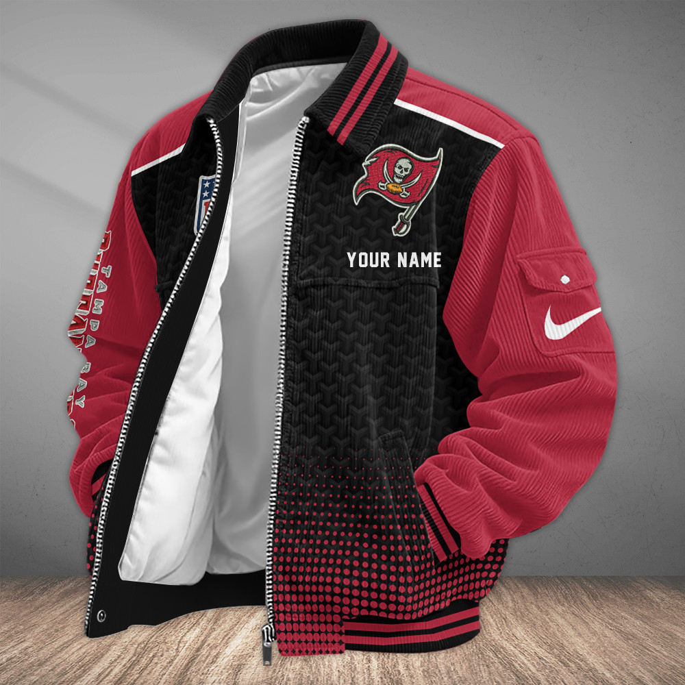 Tampa Bay Buccaneers Touchdown Classic Varsity Jacket P4AA2X