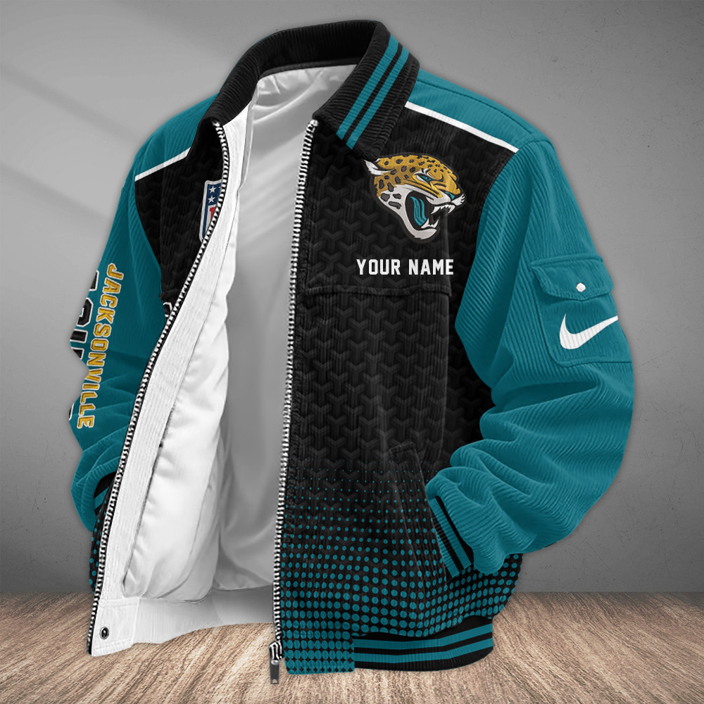 Jacksonville Jaguars Touchdown Classic Varsity Jacket PJKM5D