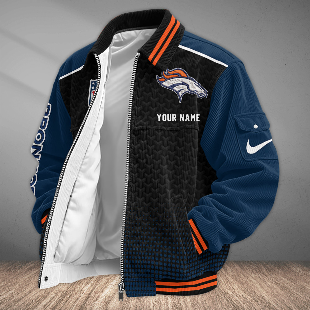 Denver Broncos Touchdown Classic Varsity Jacket PT3P29