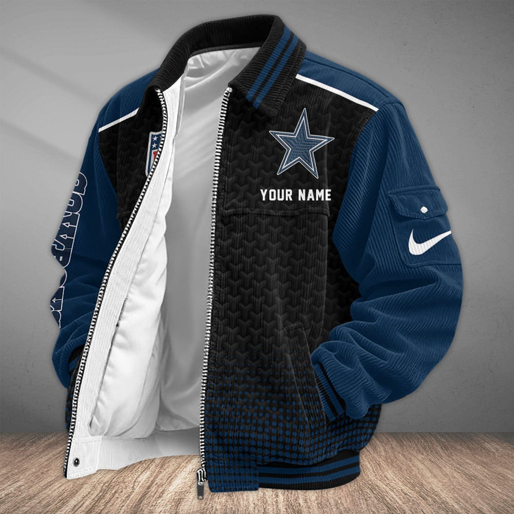 Dallas Cowboys Touchdown Classic Varsity Jacket PVMNQA