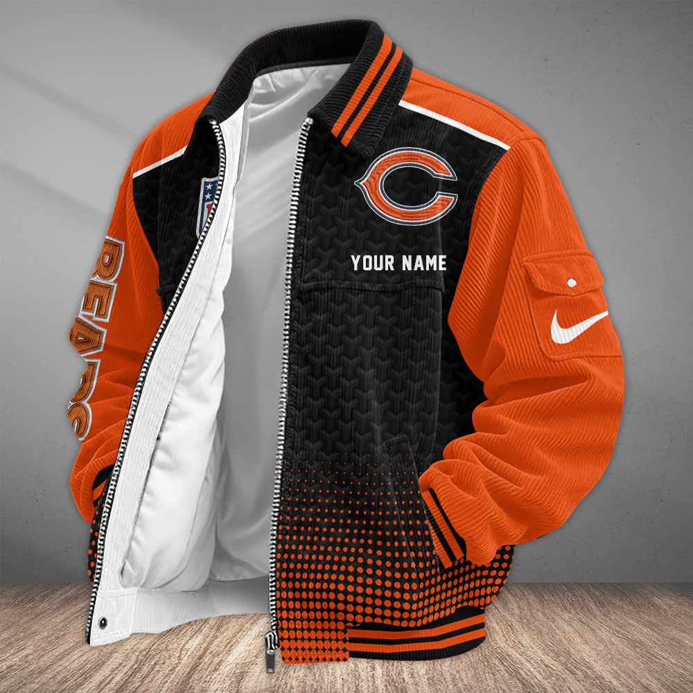 Chicago Bears Touchdown Classic Varsity Jacket PRCMMS