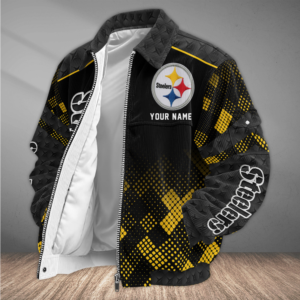 Pittsburgh Steelers Touchdown Classic Varsity Jacket PCVXRC