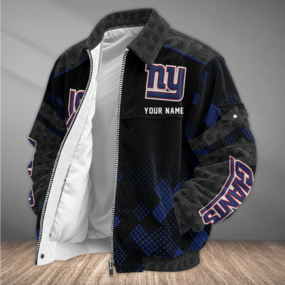 New York Giants Touchdown Classic Varsity Jacket P3528K