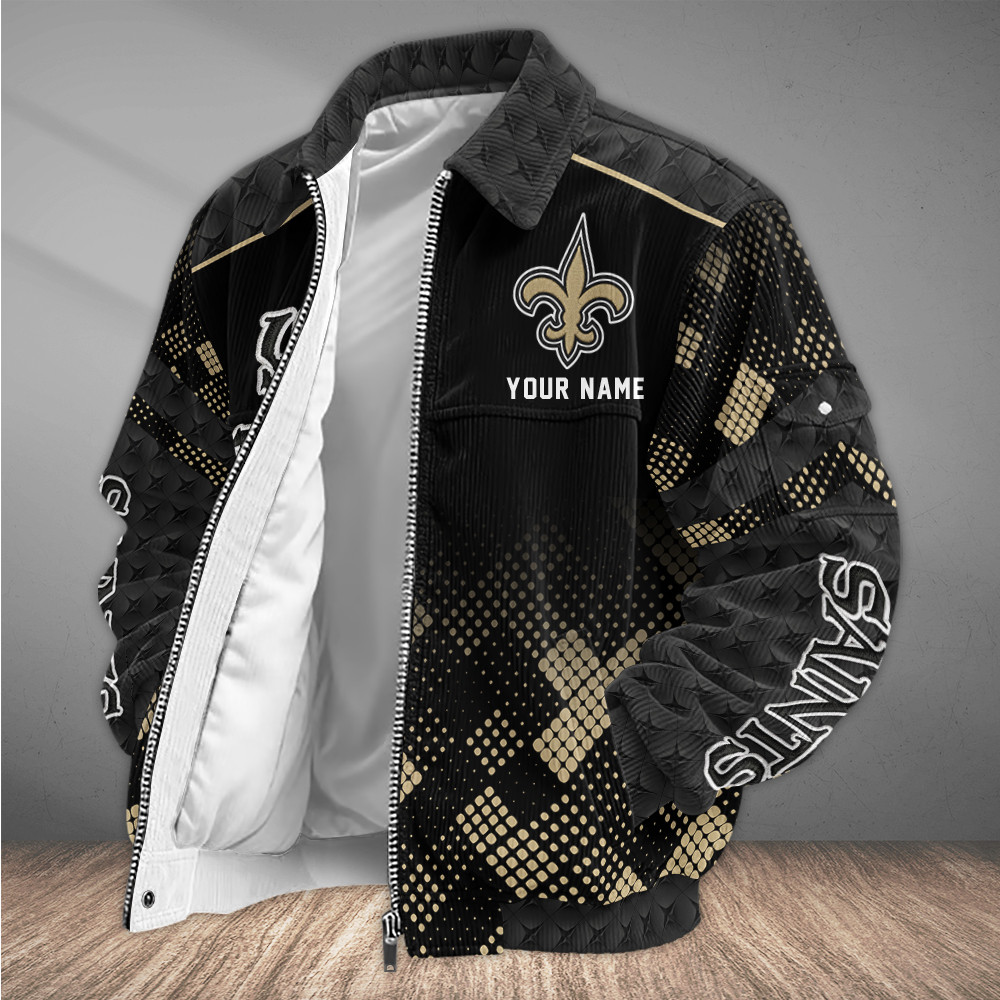 New Orleans Saints Touchdown Classic Varsity Jacket PRXEHS