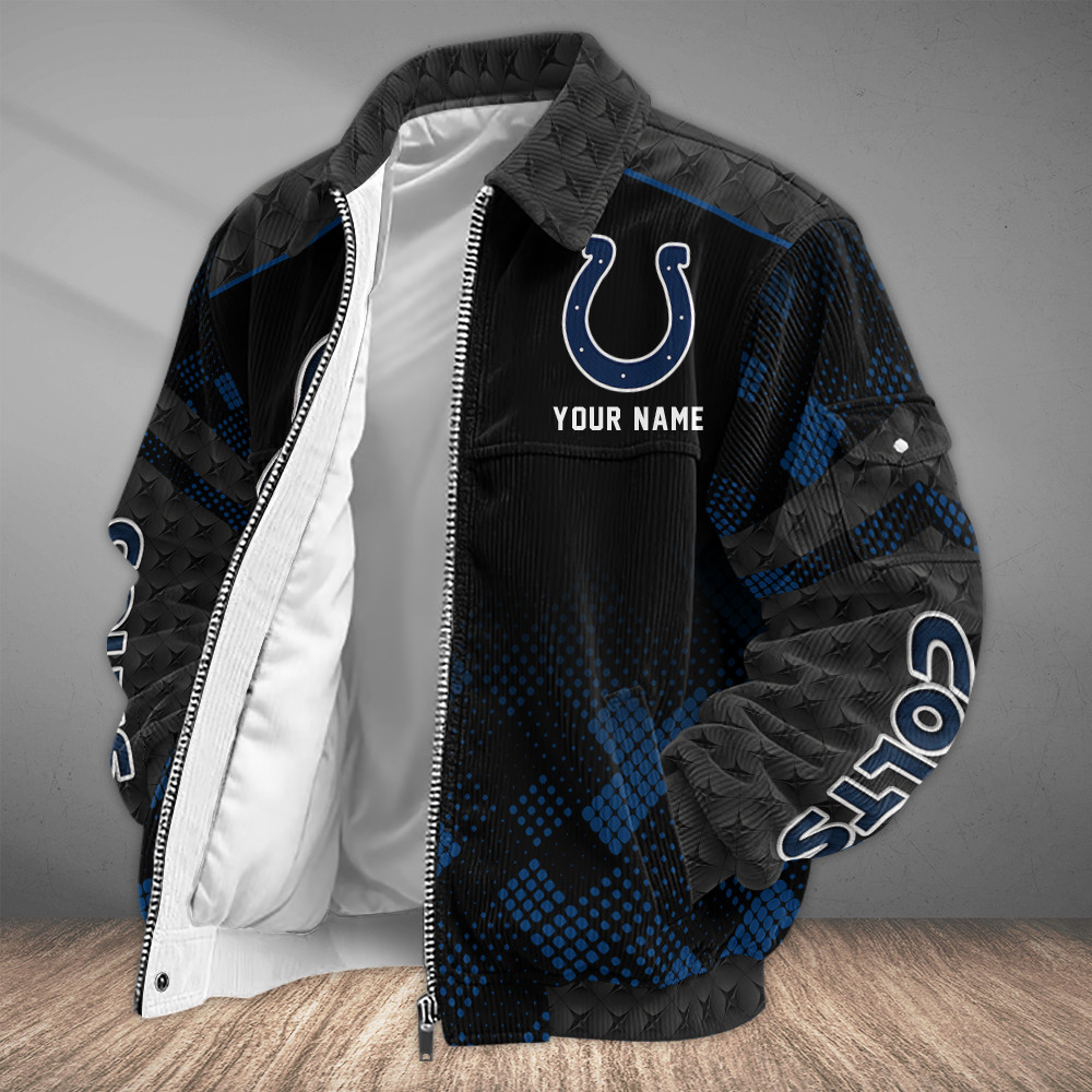 Indianapolis Colts Touchdown Classic Varsity Jacket P3EW6N