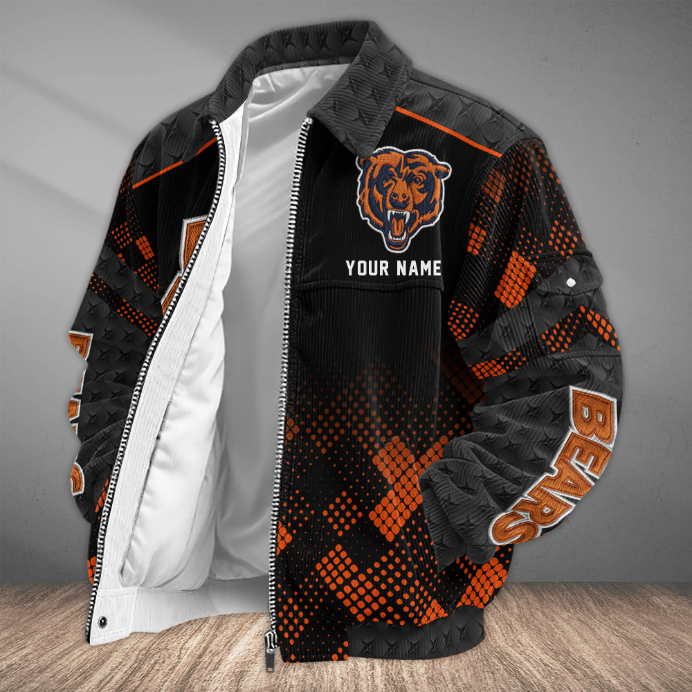 Chicago Bears Touchdown Classic Varsity Jacket P5VZFF