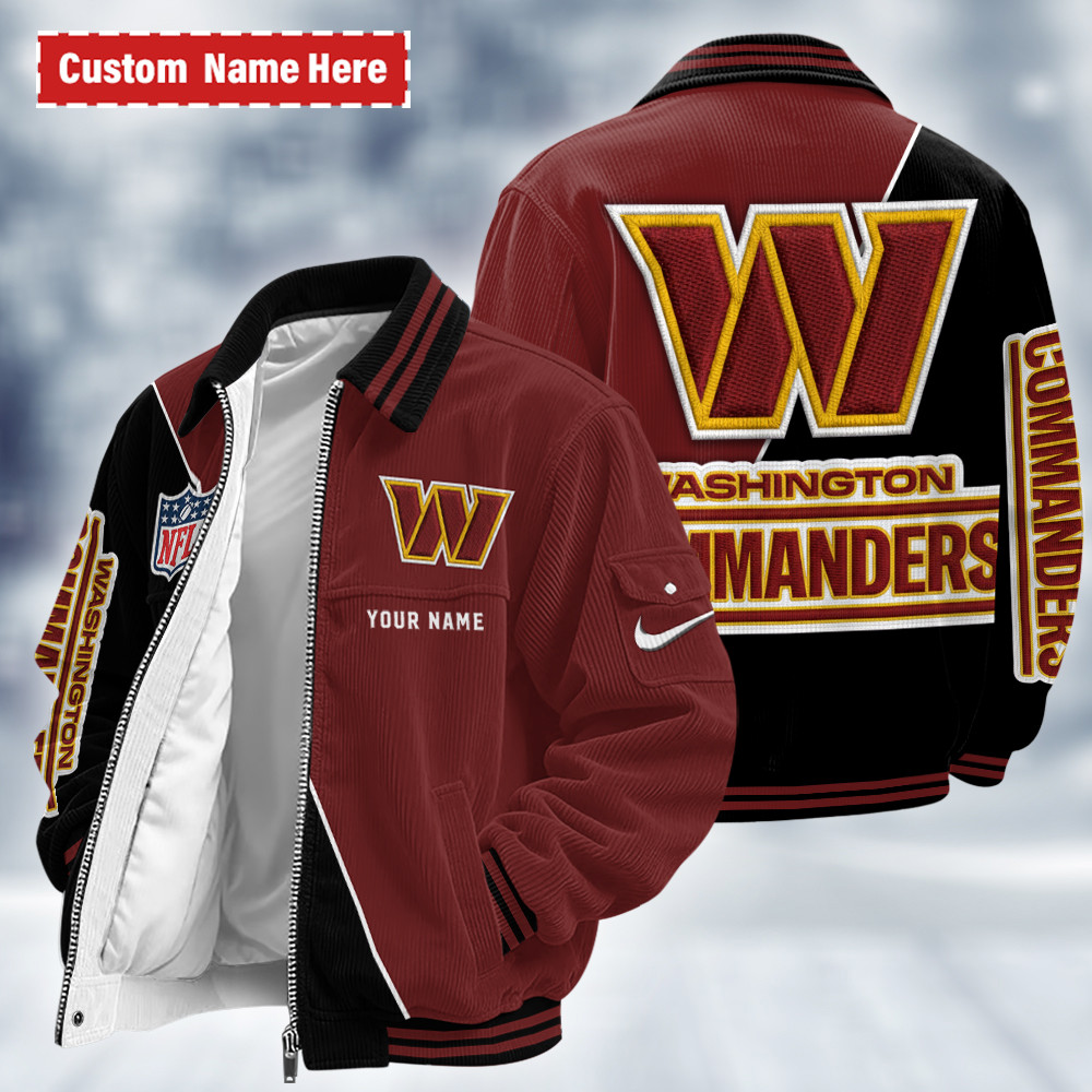 Washington Commanders Touchdown Classic Varsity Jacket PSB385