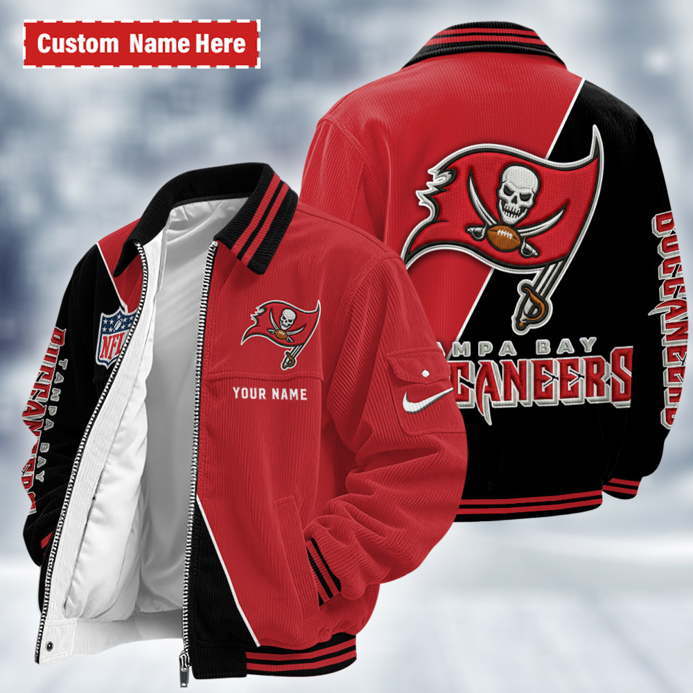 Tampa Bay Buccaneers Touchdown Classic Varsity Jacket PKAMZW