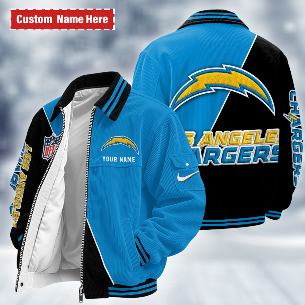 Los Angeles Chargers Touchdown Classic Varsity Jacket P3CSY5