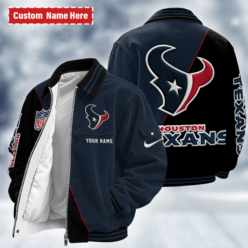 Houston Texans Touchdown Classic Varsity Jacket PVHD8Q