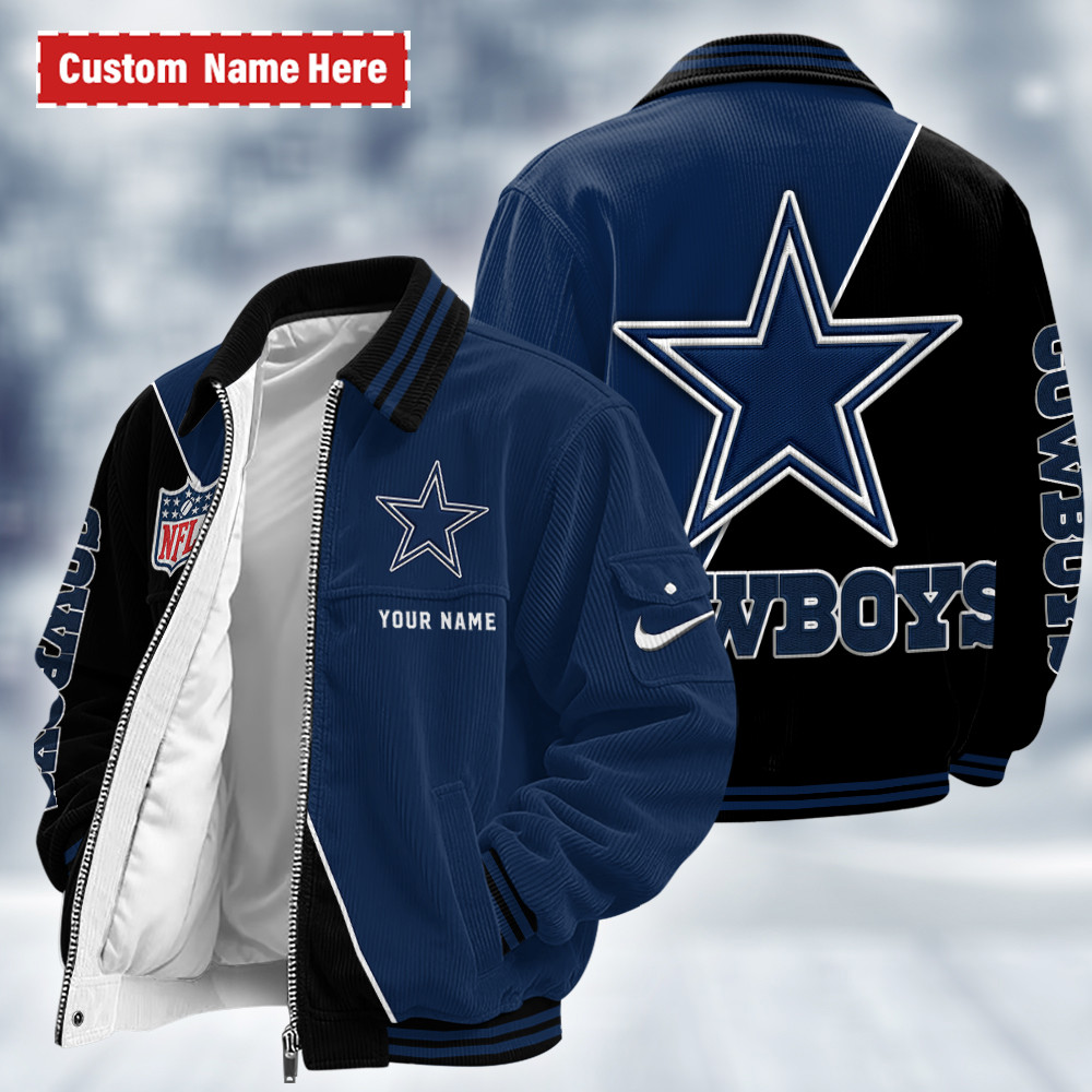 Dallas Cowboys Touchdown Classic Varsity Jacket PMFFJT